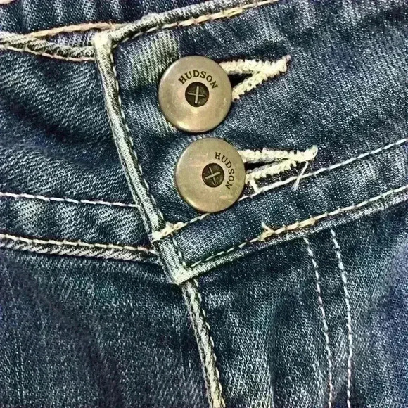 Hudson Blue Denim Bootcut 5-Pocket Jeans - Picture 9 of 13